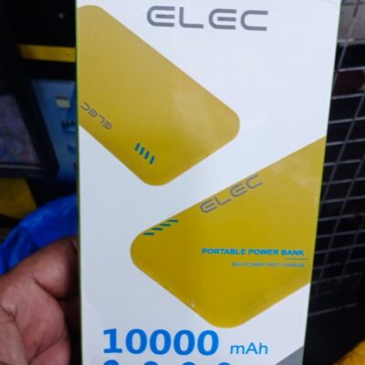 Elec 10000mAh Power Bank – Fast Charging, Portable & Reliable Backup