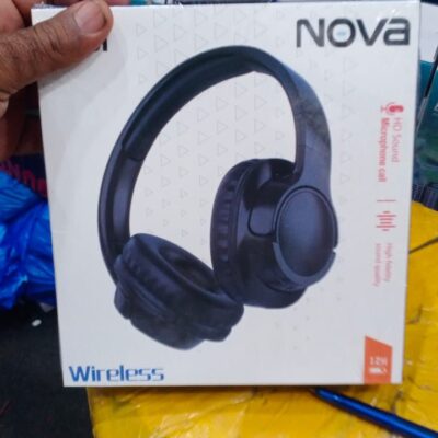 Nova Wireless Headphones – Deep Bass, Crystal Clear Sound & All-Day Comfort
